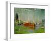 Argenteuil, 1875 Canvas, 56 x 67cm RF 1963-106.-Claude Monet-Framed Giclee Print