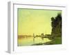 Argenteuil, at the End of the Afternoon, 1872-Claude Monet-Framed Giclee Print