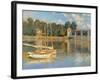 Argenteuil Bridge-Claude Monet-Framed Art Print