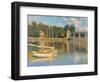 Argenteuil Bridge-Claude Monet-Framed Art Print