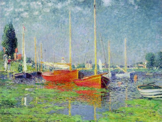 Argenteuil, circa 1872-5-Claude Monet-Stretched Canvas