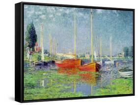 Argenteuil, circa 1872-5-Claude Monet-Framed Stretched Canvas