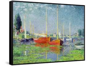 Argenteuil, circa 1872-5-Claude Monet-Framed Stretched Canvas