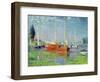 Argenteuil, circa 1872-5-Claude Monet-Framed Premium Giclee Print