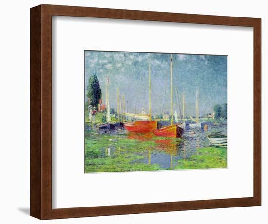 Argenteuil, circa 1872-5-Claude Monet-Framed Premium Giclee Print