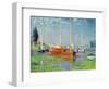 Argenteuil, circa 1872-5-Claude Monet-Framed Premium Giclee Print