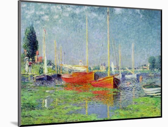 Argenteuil, circa 1872-5-Claude Monet-Mounted Premium Giclee Print