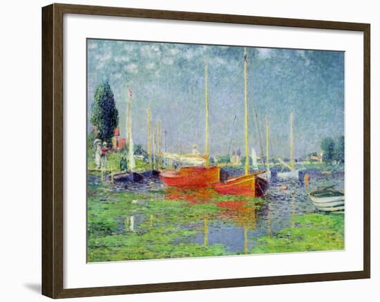 Argenteuil, circa 1872-5-Claude Monet-Framed Giclee Print