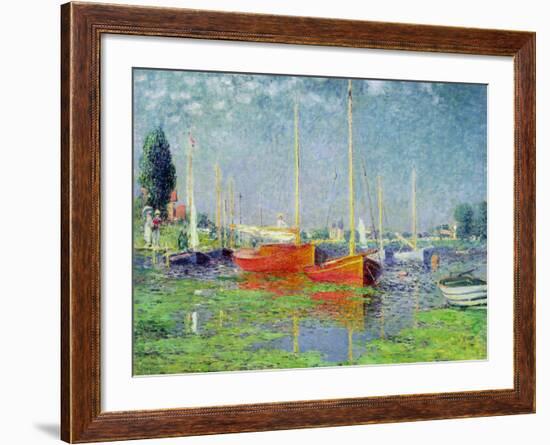 Argenteuil, circa 1872-5-Claude Monet-Framed Giclee Print