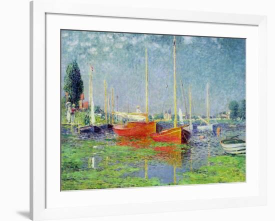 Argenteuil, circa 1872-5-Claude Monet-Framed Giclee Print