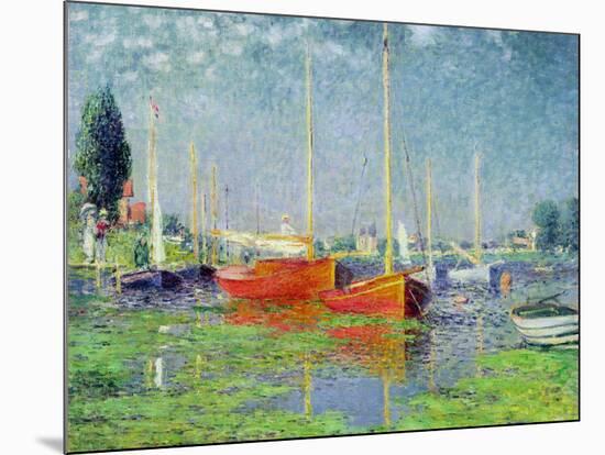 Argenteuil, circa 1872-5-Claude Monet-Mounted Giclee Print