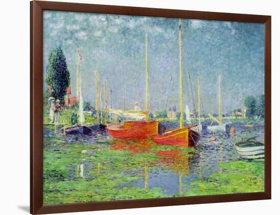 Argenteuil, circa 1872-5-Claude Monet-Framed Giclee Print