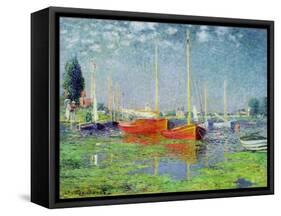 Argenteuil, circa 1872-5-Claude Monet-Framed Stretched Canvas