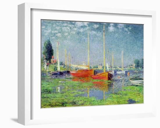 Argenteuil, circa 1872-5-Claude Monet-Framed Giclee Print