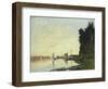 Argenteuil, Late Afternoon, 1872-Mary Cassatt-Framed Giclee Print