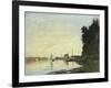 Argenteuil, Late Afternoon, 1872-Claude Monet-Framed Giclee Print