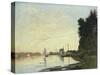 Argenteuil, Late Afternoon, 1872-Claude Monet-Stretched Canvas