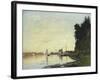 Argenteuil, Late Afternoon, 1872-Claude Monet-Framed Giclee Print