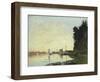 Argenteuil, Late Afternoon, 1872-Claude Monet-Framed Giclee Print