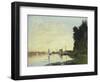 Argenteuil, Late Afternoon, 1872-Claude Monet-Framed Giclee Print