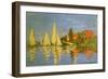 Argenteuil Yacht Race, 1872-Claude Monet-Framed Giclee Print