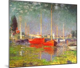 Argenteuil-Claude Monet-Mounted Art Print