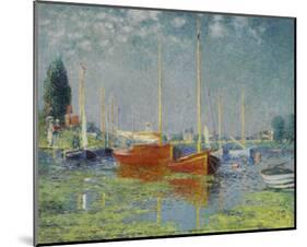 Argenteuil-Claude Monet-Mounted Art Print