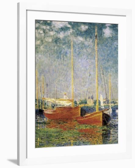 Argenteuil-Claude Monet-Framed Art Print