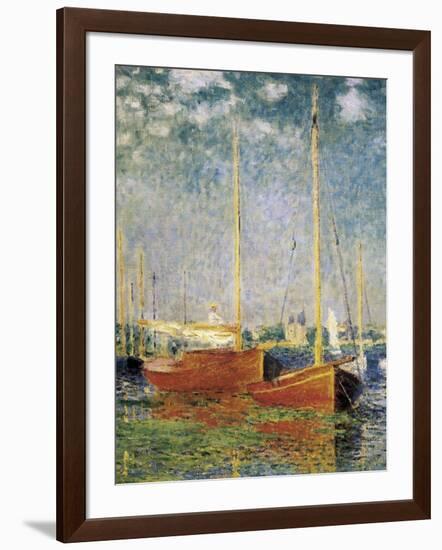 Argenteuil-Claude Monet-Framed Art Print