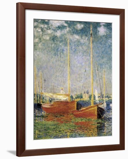 Argenteuil-Claude Monet-Framed Art Print