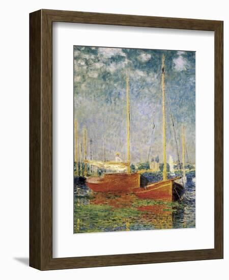 Argenteuil-Claude Monet-Framed Art Print