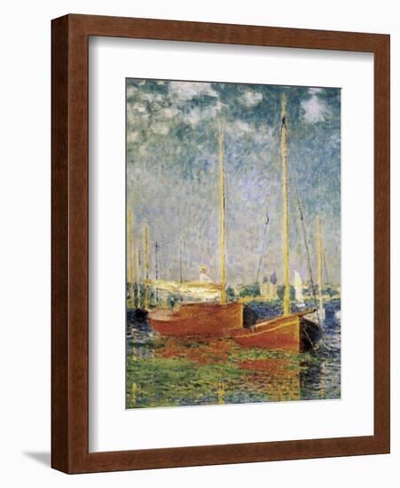 Argenteuil-Claude Monet-Framed Art Print