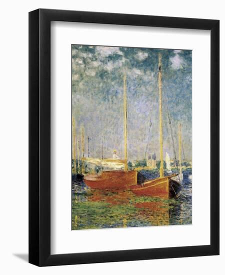 Argenteuil-Claude Monet-Framed Art Print