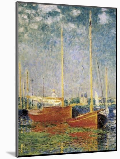 Argenteuil-Claude Monet-Mounted Art Print