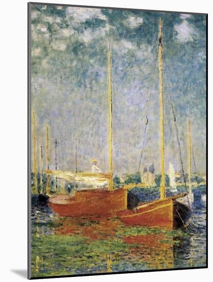 Argenteuil-Claude Monet-Mounted Art Print