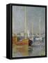 Argenteuil-Claude Monet-Framed Stretched Canvas