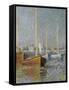 Argenteuil-Claude Monet-Framed Stretched Canvas