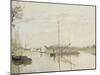 Argenteuil-Claude Monet-Mounted Giclee Print