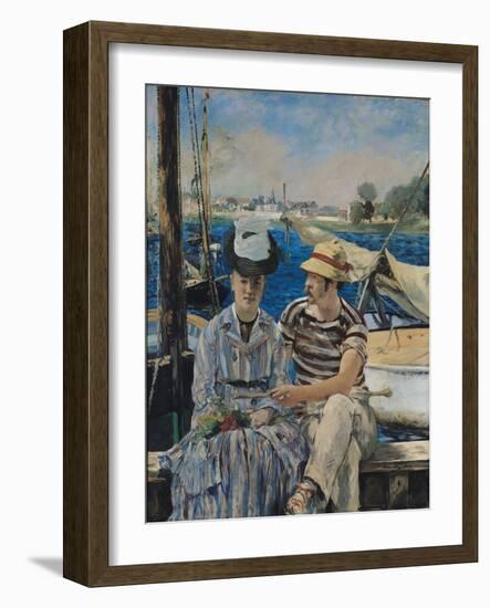 Argenteuil-Edouard Manet-Framed Giclee Print