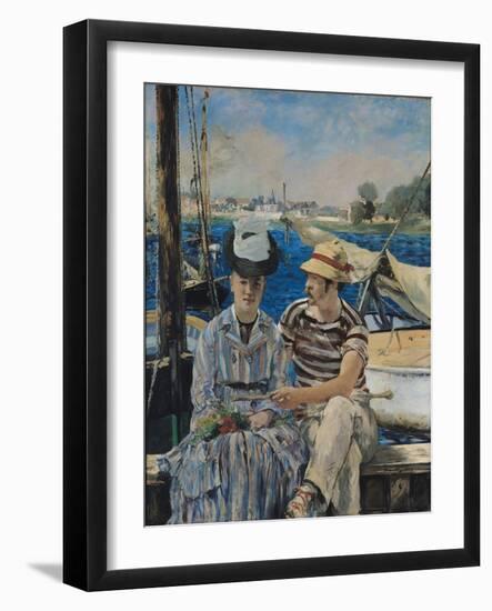 Argenteuil-Edouard Manet-Framed Giclee Print