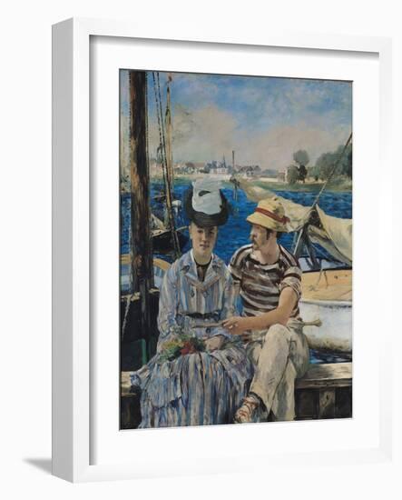 Argenteuil-Edouard Manet-Framed Giclee Print