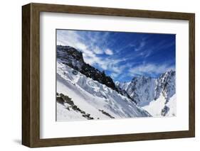 Argentiere Glacier, Chamonix, Rhone Alpes, Haute Savoie, French Alps, France, Europe-Christian Kober-Framed Photographic Print