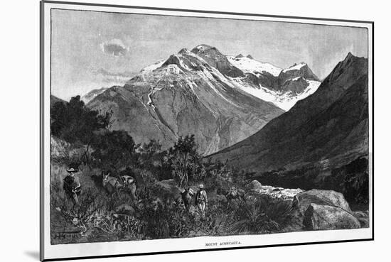 Argentina Aconcagua-null-Mounted Art Print