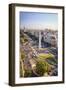 Argentina, Buenos Aires, Avenida 9 De Julio and Obelisk-Michele Falzone-Framed Photographic Print