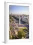 Argentina, Buenos Aires, Avenida 9 De Julio and Obelisk-Michele Falzone-Framed Photographic Print