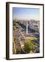 Argentina, Buenos Aires, Avenida 9 De Julio and Obelisk-Michele Falzone-Framed Photographic Print