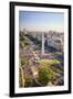 Argentina, Buenos Aires, Avenida 9 De Julio and Obelisk-Michele Falzone-Framed Photographic Print