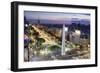 Argentina, Buenos Aires, Avenida 9 De Julio and Obelisk-Michele Falzone-Framed Photographic Print