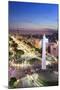 Argentina, Buenos Aires, Avenida 9 De Julio and Obelisk-Michele Falzone-Mounted Photographic Print