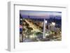 Argentina, Buenos Aires, Avenida 9 De Julio and Obelisk-Michele Falzone-Framed Photographic Print